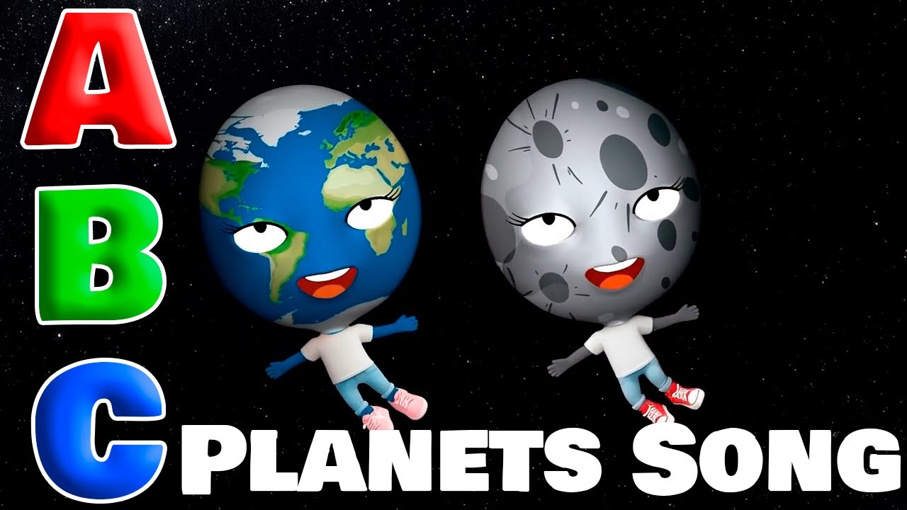 🚀👨‍🚀 ABC Planets Song 🛸👽 Phonics Space Alphabet A to Z 🪐 Learn the Alphabet with Singing Planets 😎🛰️