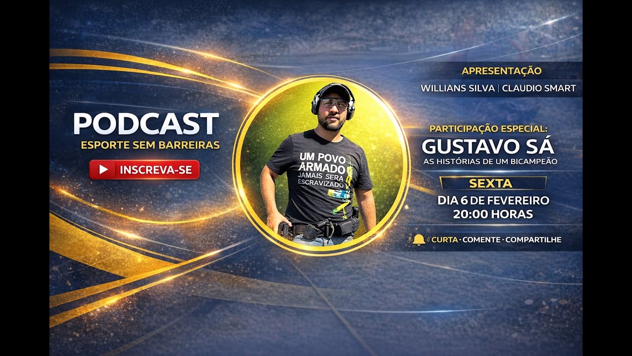 ESPORTES SEM BARREIRAS ft. Gustavo Sá