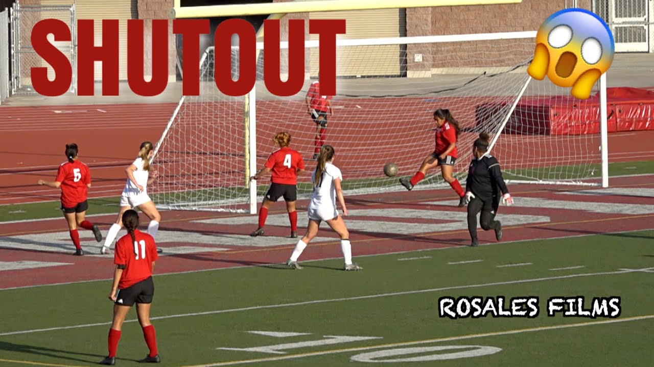 Long Distance Free Kick Goal - Hoover vs UC High School Girls Soccer