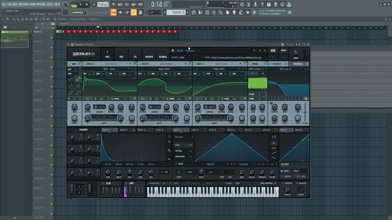 Melodic Techno Bass Tutorial - Mixing the Kick and Bass (Free Serum Presets, Free Midi, Free Kick)