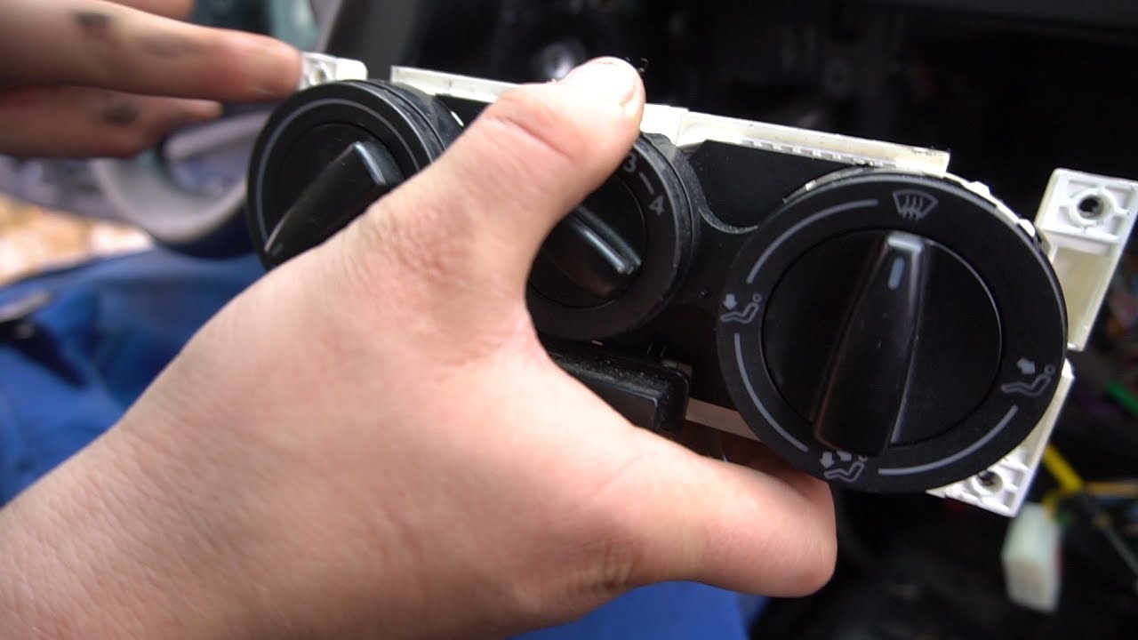 VW GOLF 4 HEIZUNGSREGLER AUSBAUEN / WECHSELN TUTORIAL