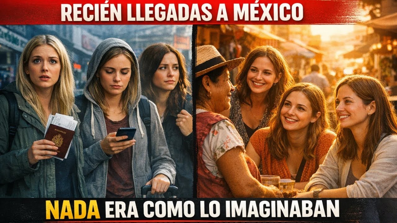 Recién llegadas a MÉXICO, tres jóvenes canadienses viven una sorpresa que cambia su perspectiva!