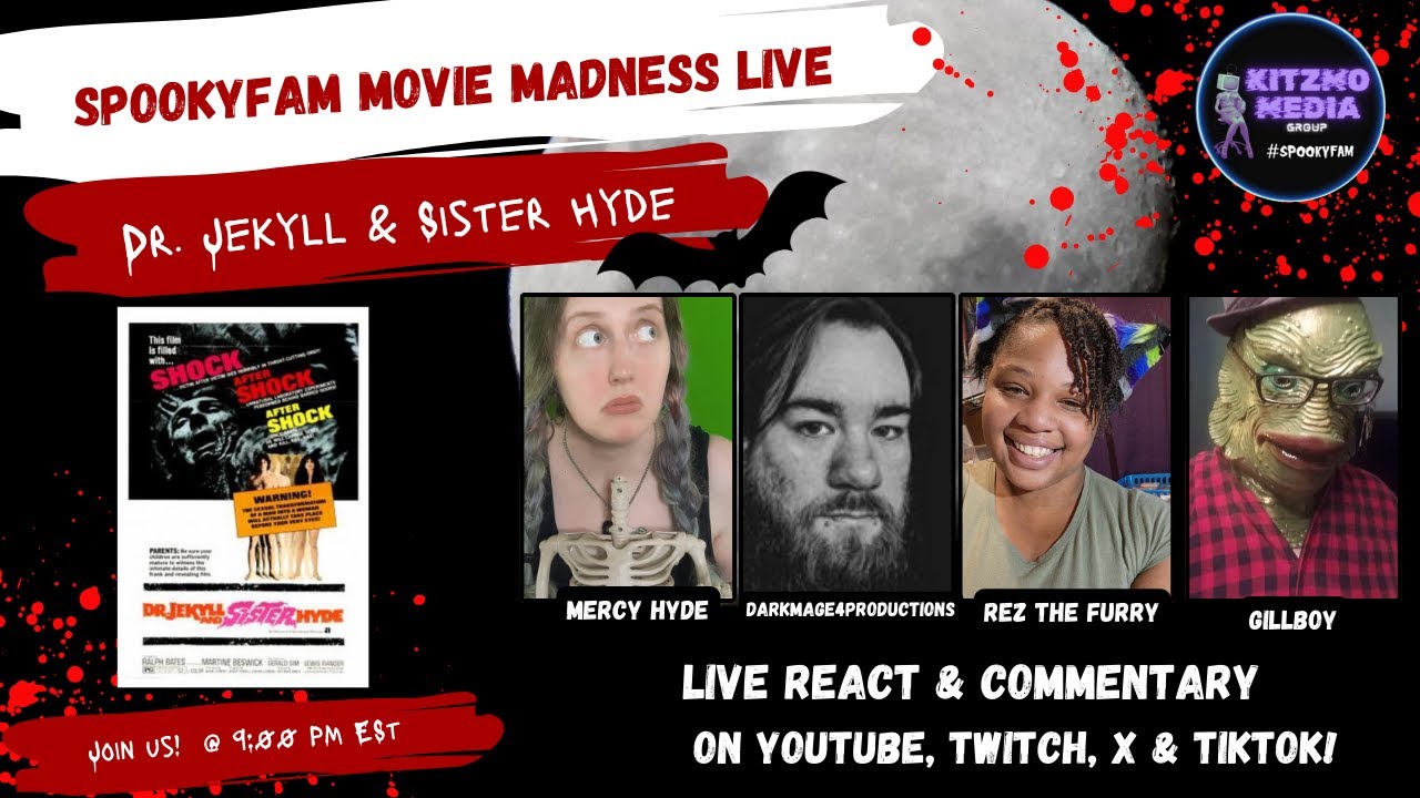 Hammer Horror: Dr Jekyll & Sister Hyde (Vtuber)