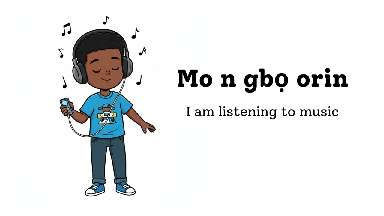 Let’s Play & Learn Yoruba! 🎉 Simple Sentences Kids Use Every Day | Awon oro ojoojumo