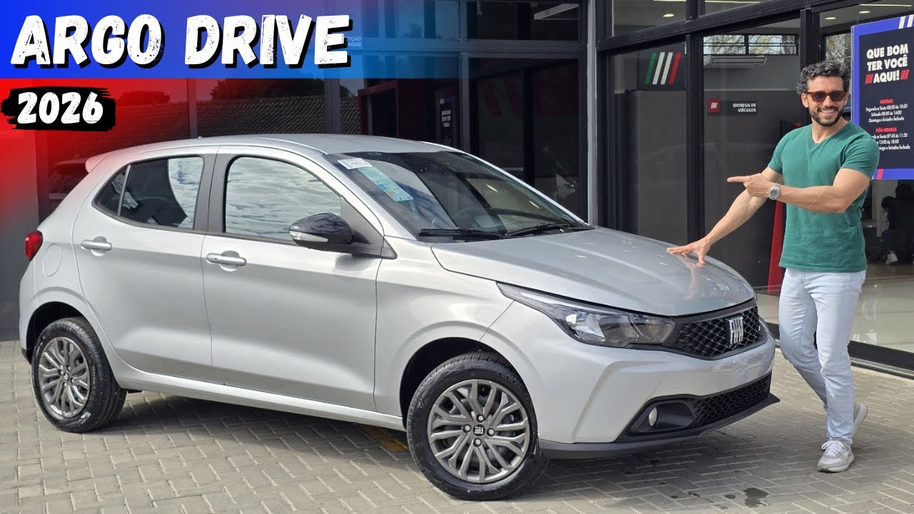 FIAT ARGO 2026 MUDOU ALGUMA COISA E O PREÇO?