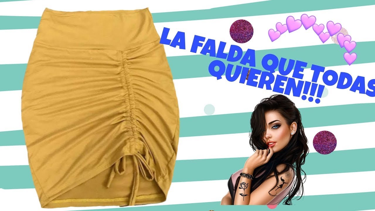 🔥CÓMO HACER EL TRAZO DEL PATRON DE FALDA FRUNCIDA🔥