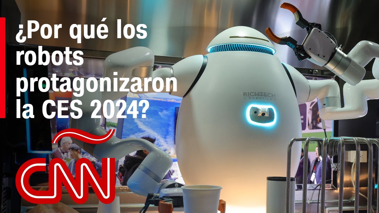 Los robots que se robaron la atención en la feria tecnológica CES 2024