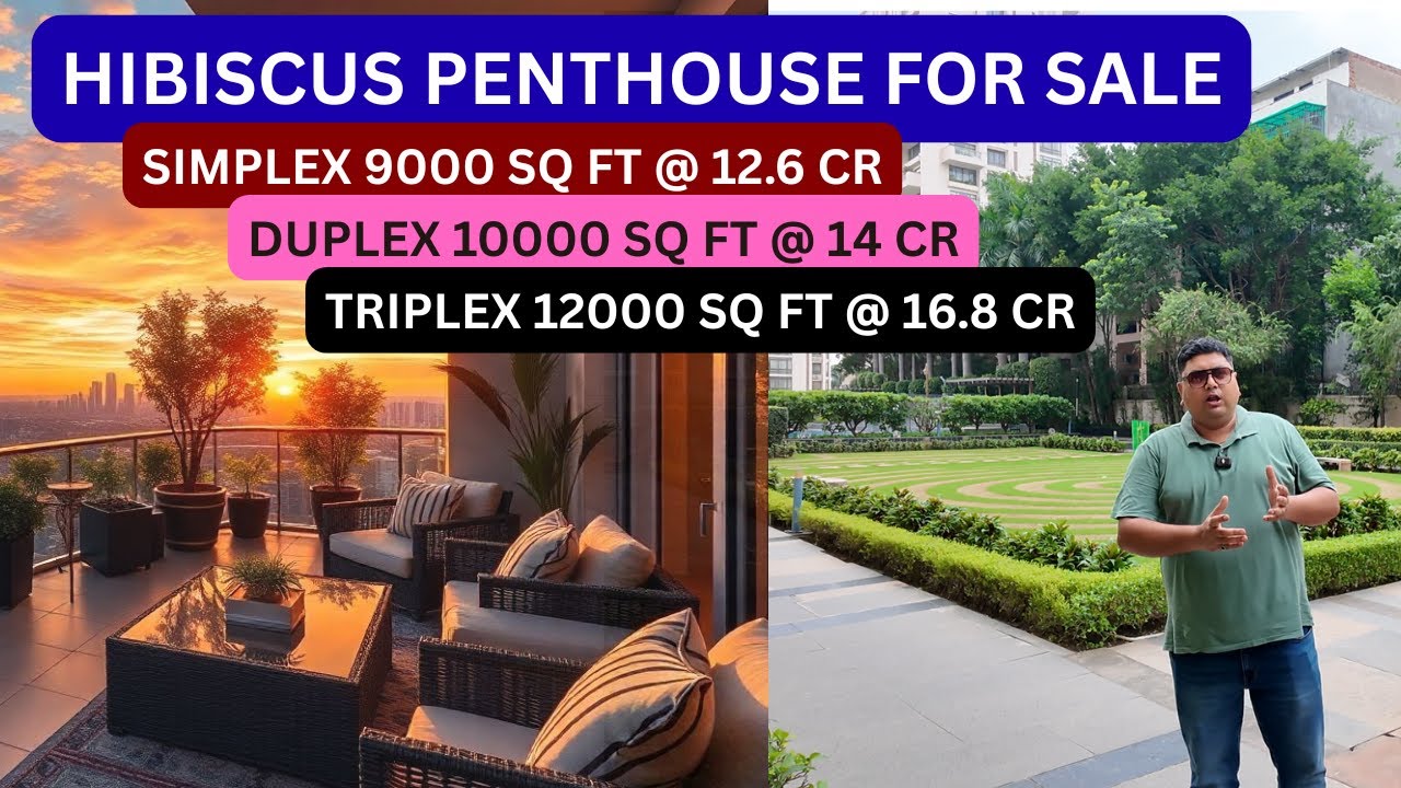 SS The Hibiscus Penthouse For sale in Gurgaon | SS Hibiscus Gurgaon | Duplex Penthouse For sale