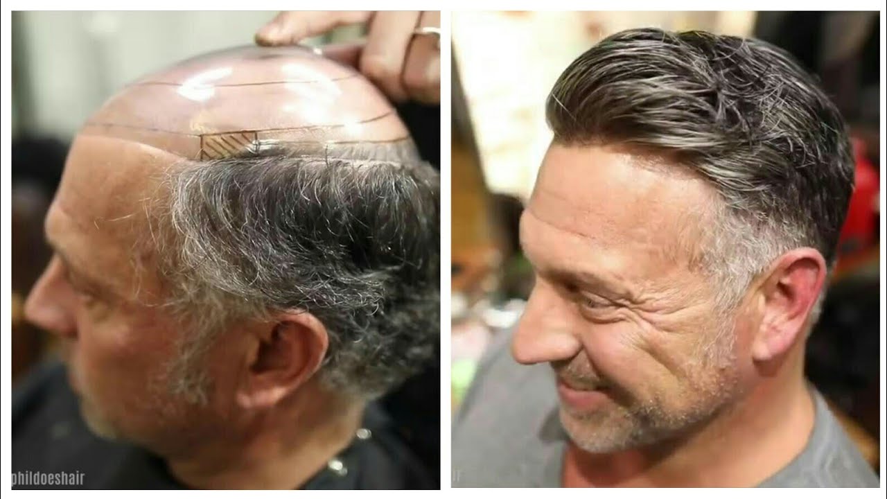 Hair Unit / Man Weave Transformations | Cut By Phil Does Hair