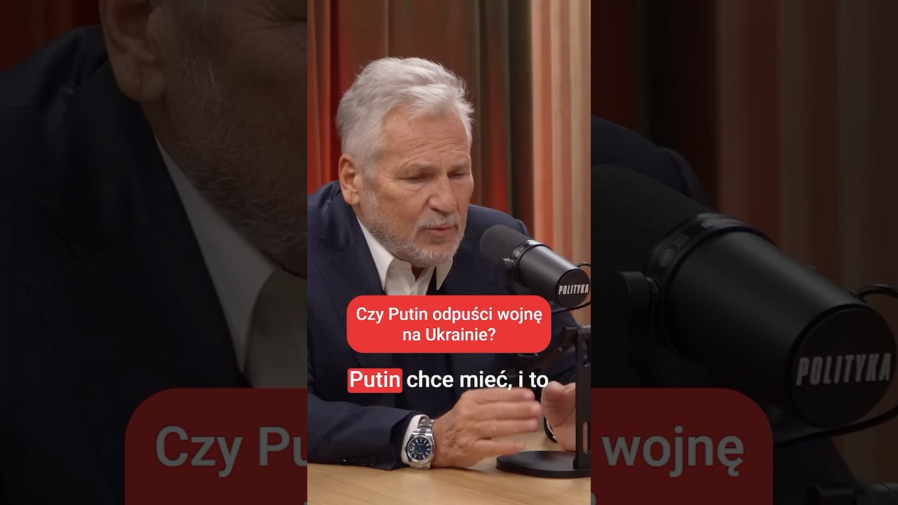 Kwaśniewski: czy Putin odpuści wojnę w Ukrainie? #shorts