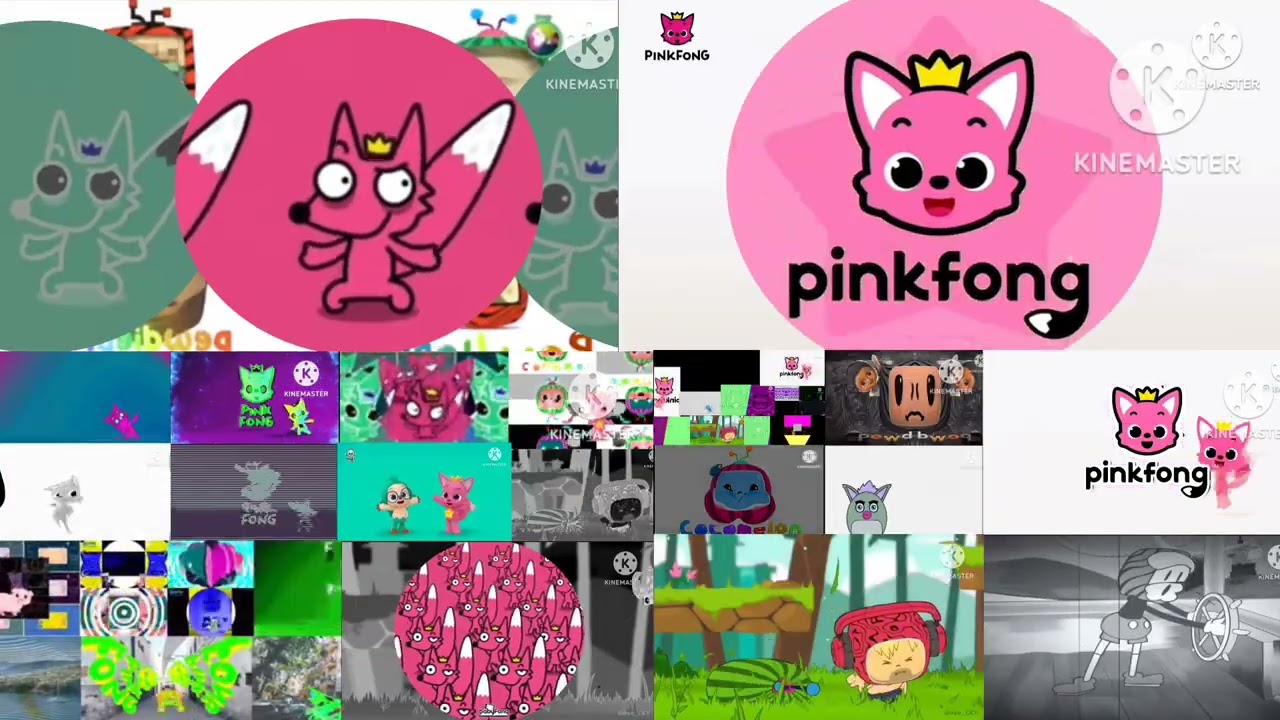 Pinkfong logo Effects