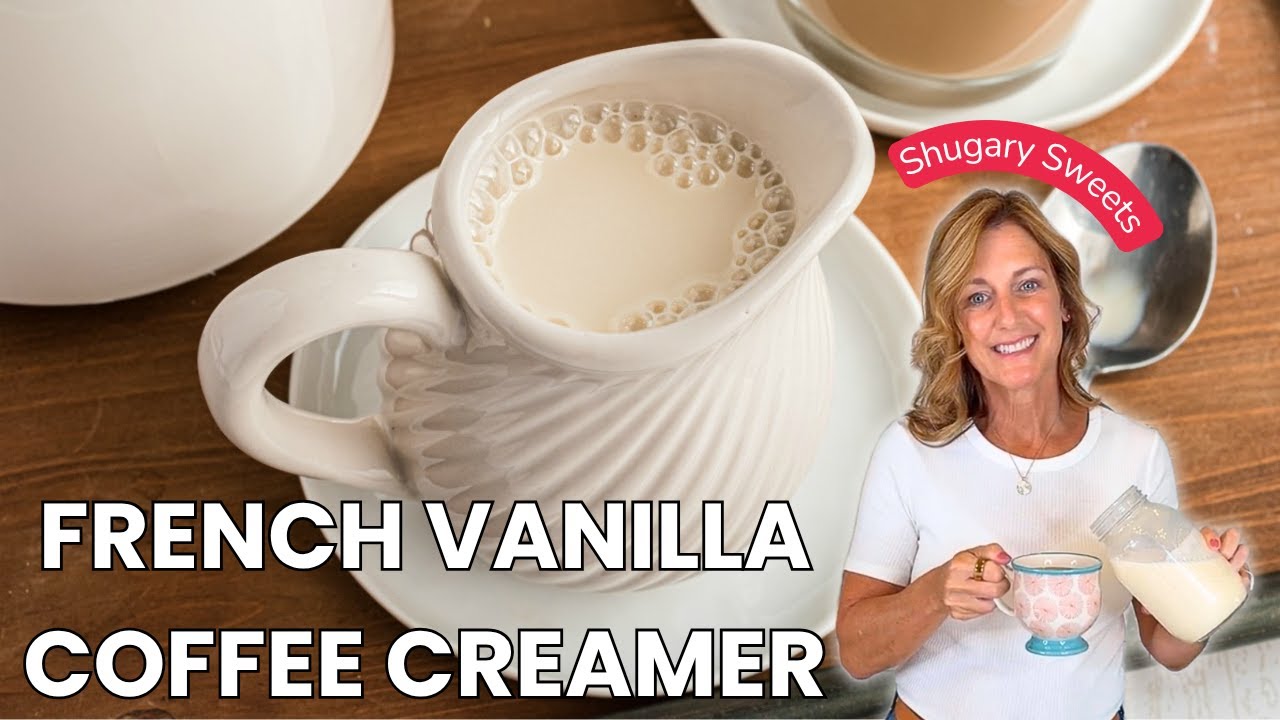 Homemade French Vanilla Coffee Creamer - Easy 3-Ingredient Recipe!