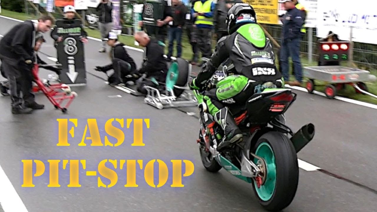 How to Change the Wheels of a Kawasaki Ninja ZX-10R Endurance !