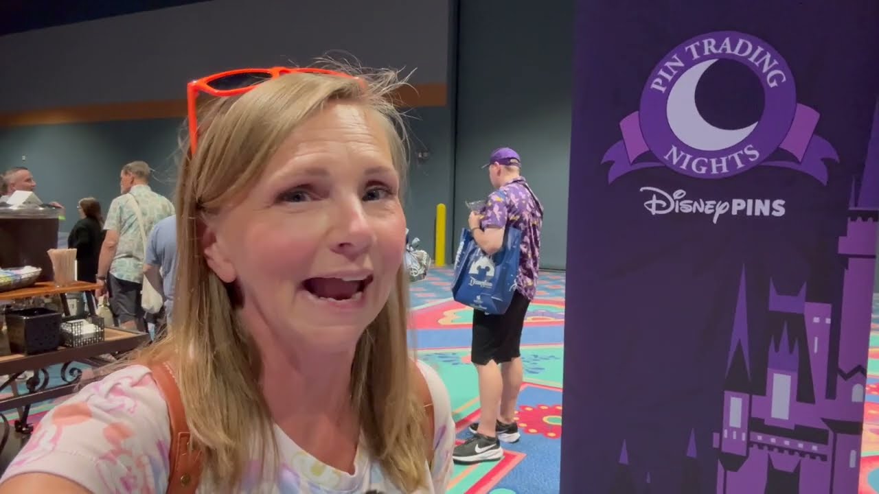 My FIRST Pin Trading Nights Ever! | New Disney Pins, Surprises & Community Fun