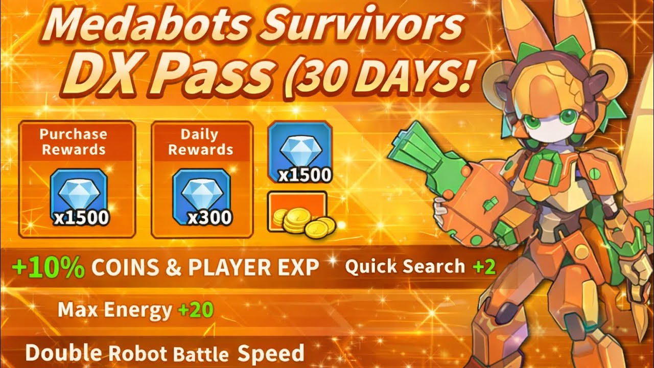 Medabots:Survivors - The only thing you need to buy!