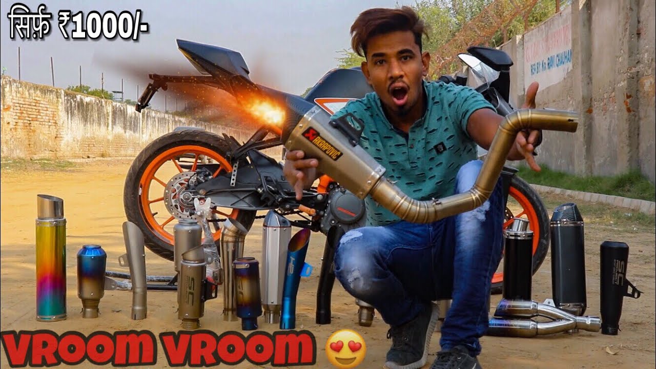 Best Exhaust For Motorcycle || KTM Modification