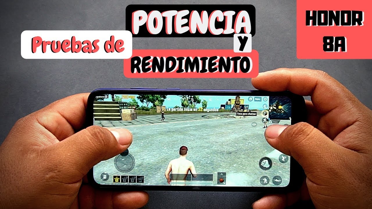 HONOR 8A│Pruebas de POTENCIA, VELOCIDAD Y RENDIMIENTO│PUBG/MORTAL KOMBAT X