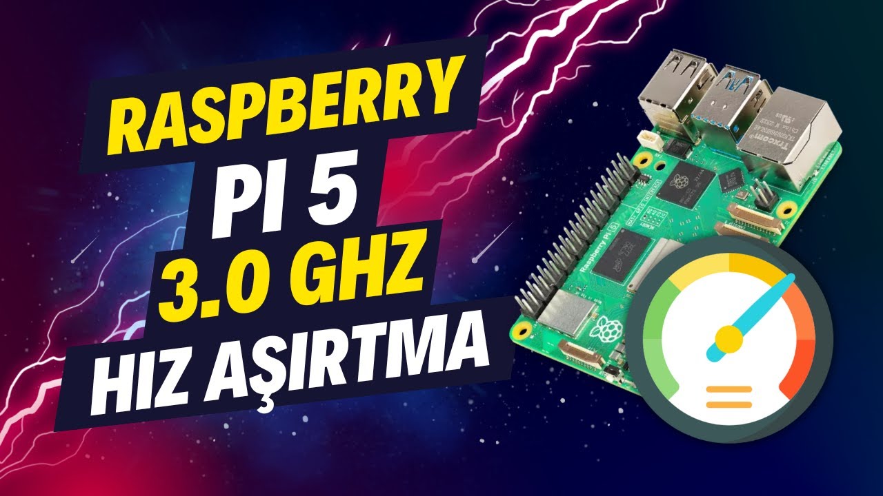 Raspberry Pi 5'i 3.0 GHz'e Hız Aşırttık!