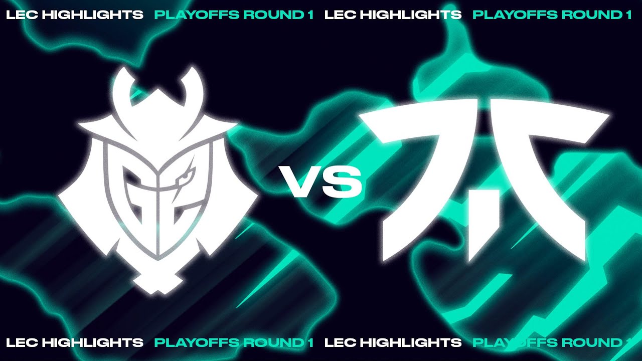 G2 v FNC | Match Highlights | Playoffs Round 1 | 2022 LEC Spring