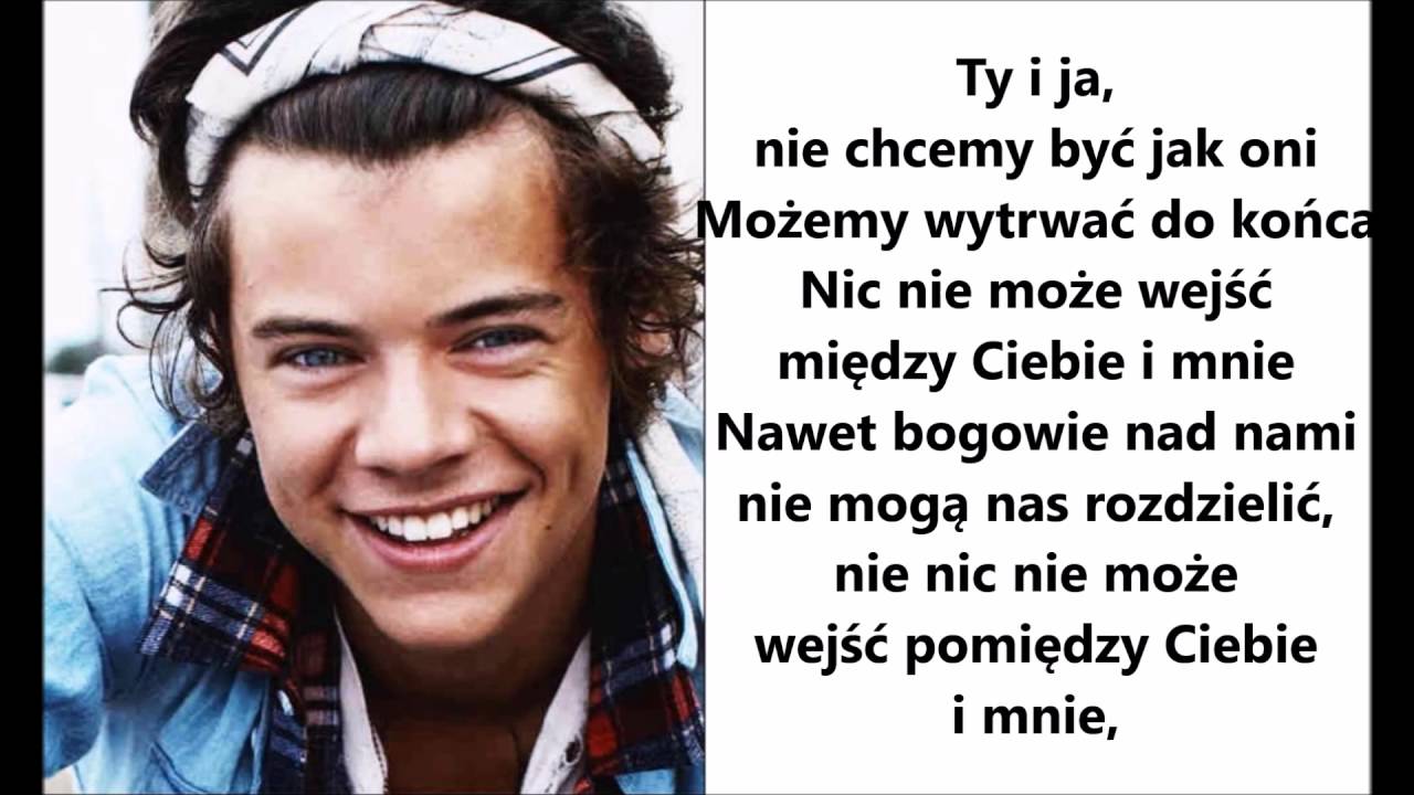 One Direction You and I TŁUMACZENIE PL