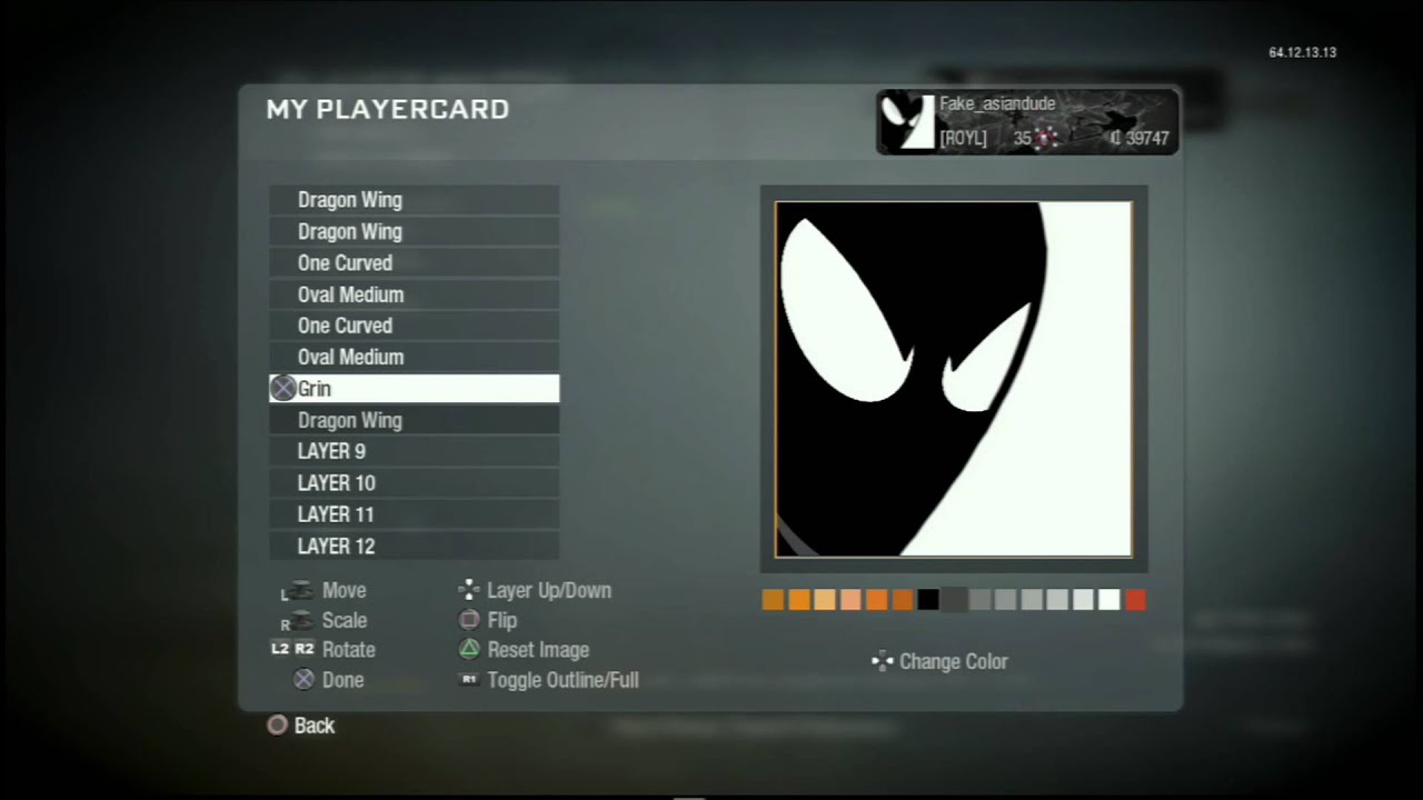 Black Spiderman Black Ops Emblem
