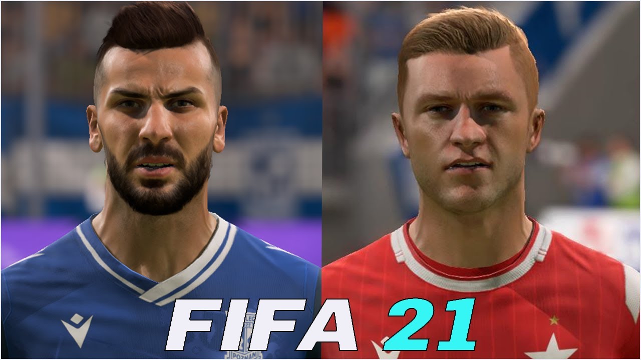 FIFA 21 | ALL PKO EKSTRAKLASA PLAYERS RAL FACES