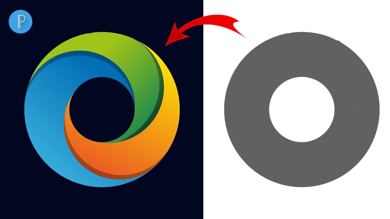 Pixellab Tutorial  - Modern Logo Design Tutorial on Pixellab Android