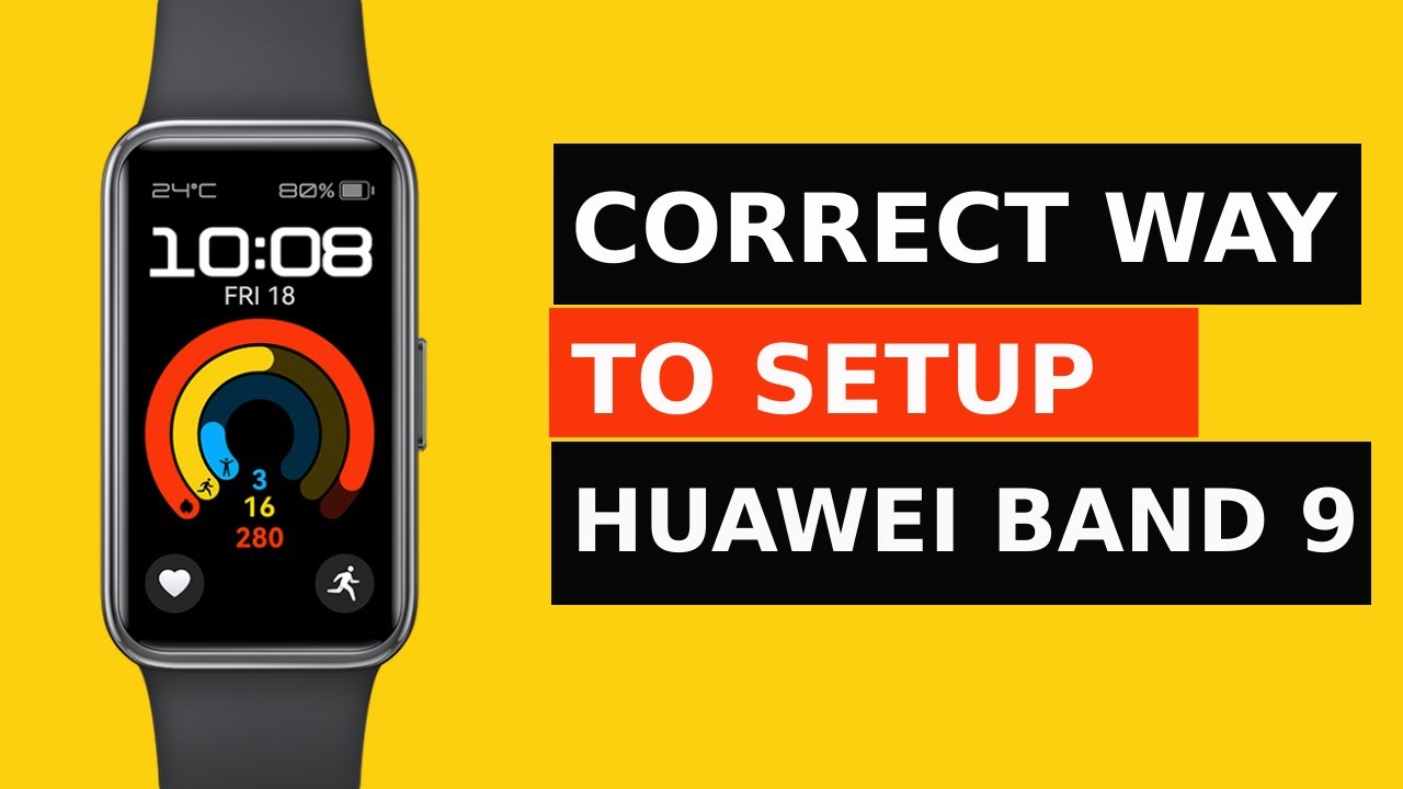 Настройка Huawei Band 9 на Android