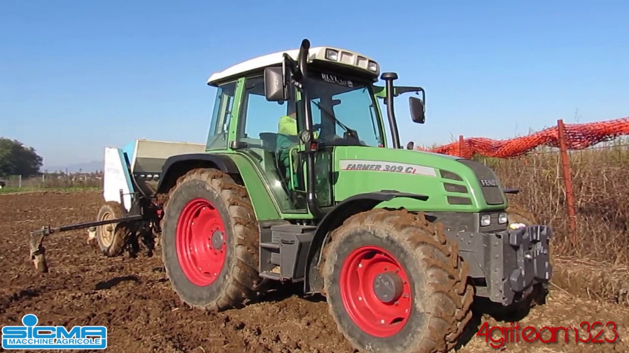 Fendt 309CL - Sicma Rotosem - Fiat 100-90 - Kuhn | Semina Grano |