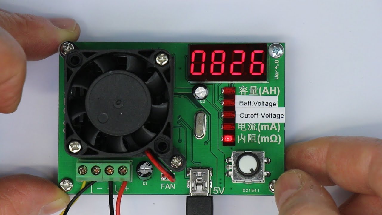 TEC-06: An accurate, versatile & cheap Battery Charge-Tester