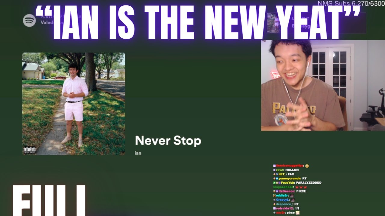 Jason Reacts to Ian - Valedictorian Album