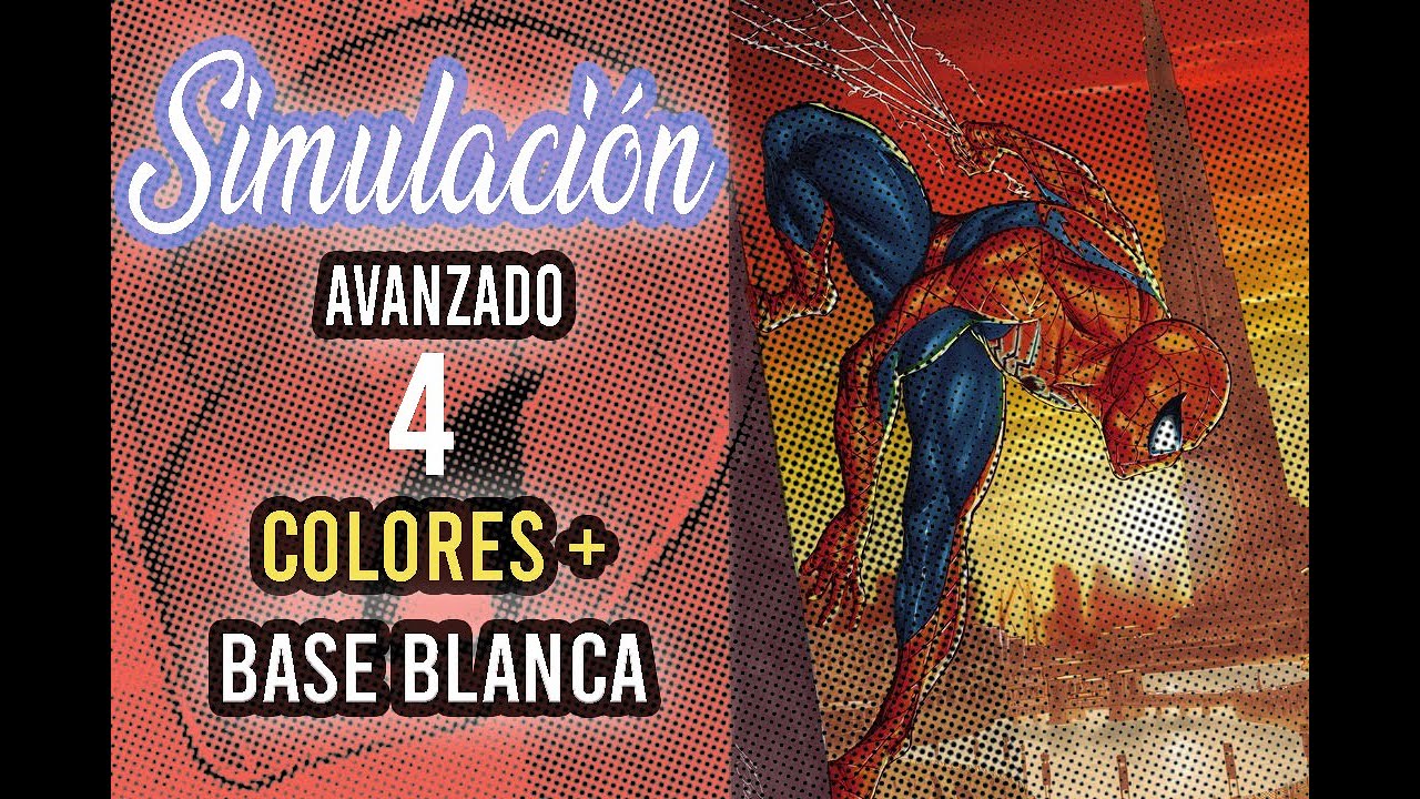 SIMULACION AVANZADA 4colores  y base blanca polo negro