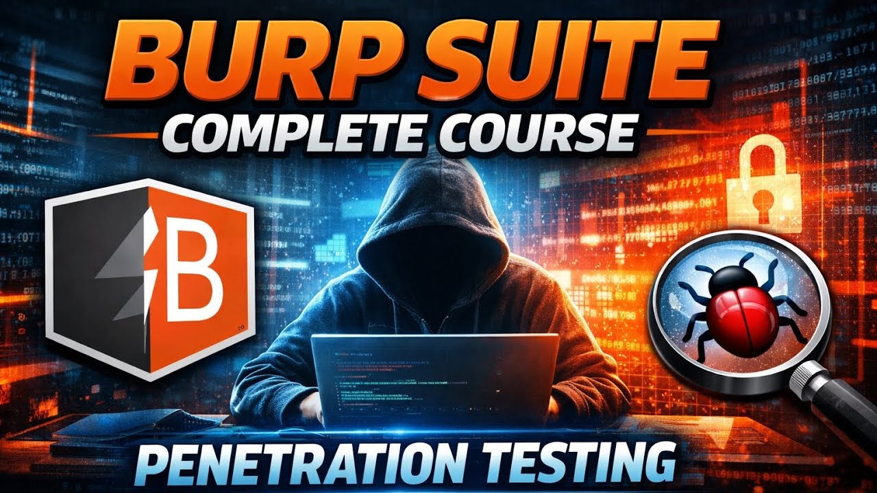 Burp Suite Complete Course || Penetration Testing Burp Suite Complete Tutorials | #burpsuite  