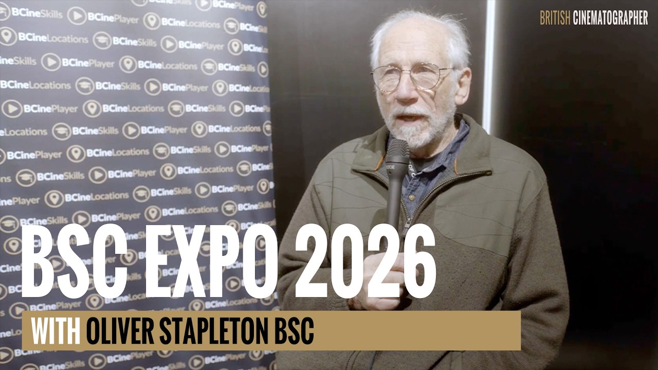 New BSC president OLIVER STAPLETON BSC reveals his plans for the British Society of Cinematographers
