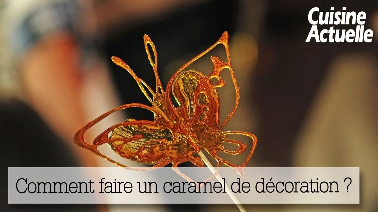 Caramel de D&eacute;coration Facile 🍯 &ndash; La Technique Express en 1 Minute !