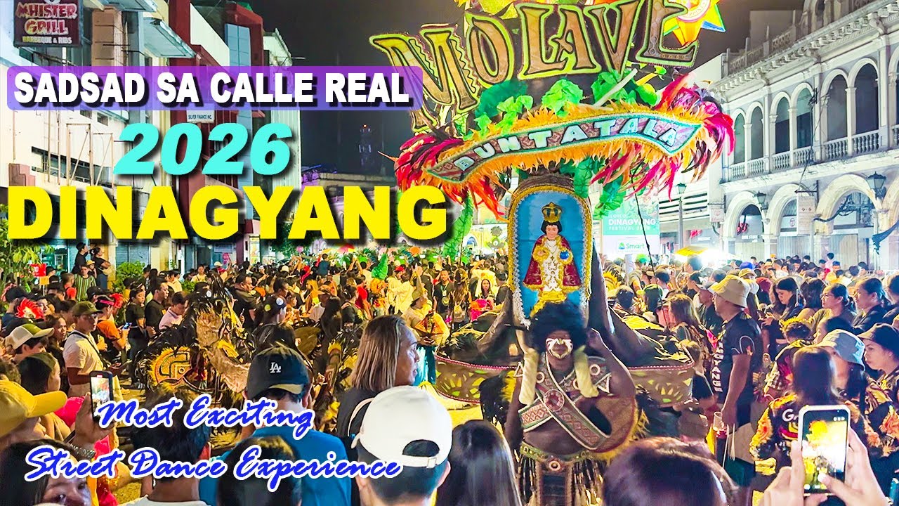 City of Love in Full Party Mode 🇵🇭 | SADSAD in Dinagyang Festival 2026 | Iloilo City