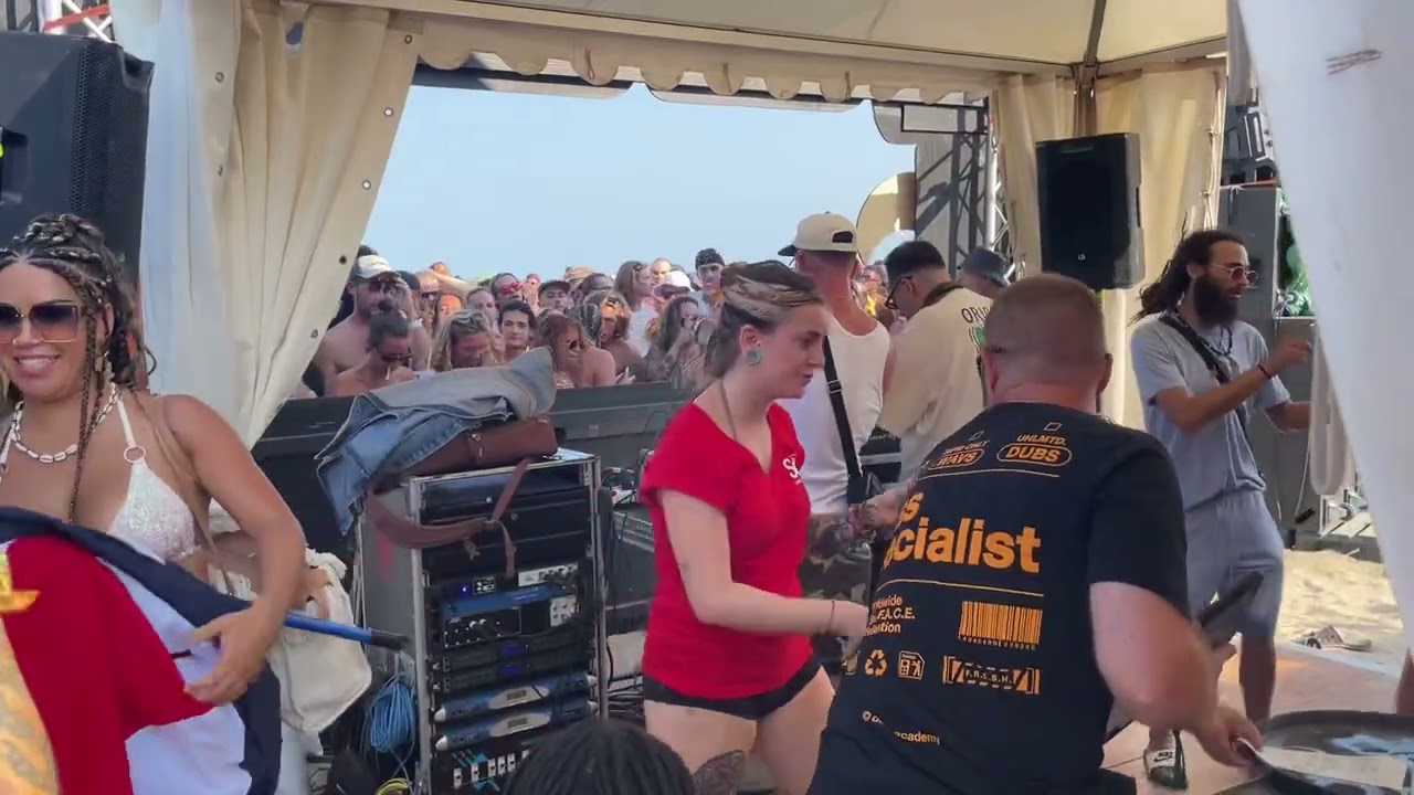 OBF Dubquake Takeover Reggae Beach Part 1 @ Rototom Sunsplash Festival 2025 / Day 6 // Sunbeach