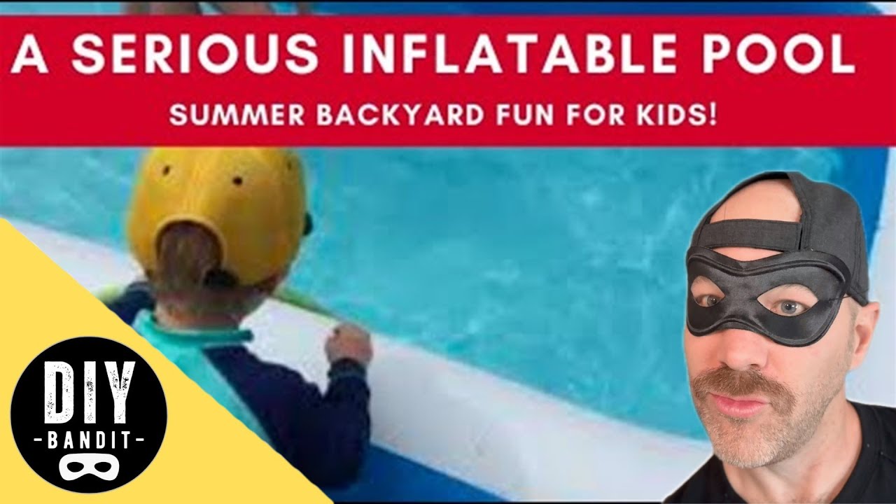 ️🔥 A *SERIOUS* Backyard Inflatable Pool for Kids➔ Perfect for Summer Swimming and Lounging! (Review)
