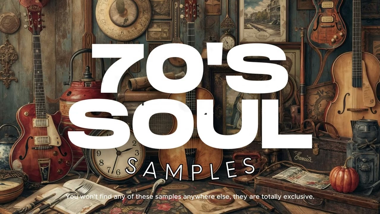70's Soul Vintage Sample Pack [100 Samples Royalty Free]