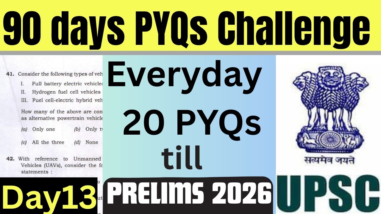 UPSC CSE 2023 (Q41-Q60) DISCUSSION #upsc #upscprelims2026 #upscprelims2027 #upscpyqdiscussion #ias 