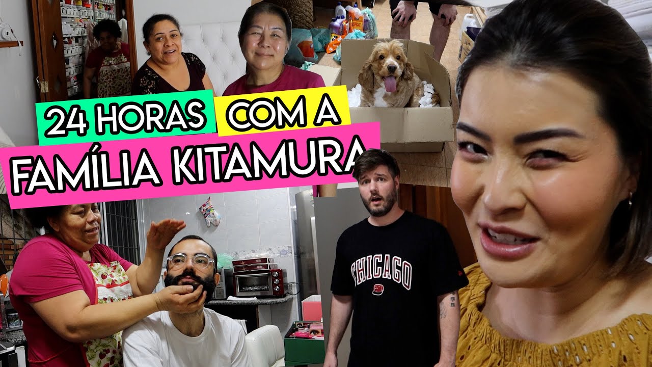24h COM A FAMÍLIA KITAMURA 🎉🤣🎊🇯🇵