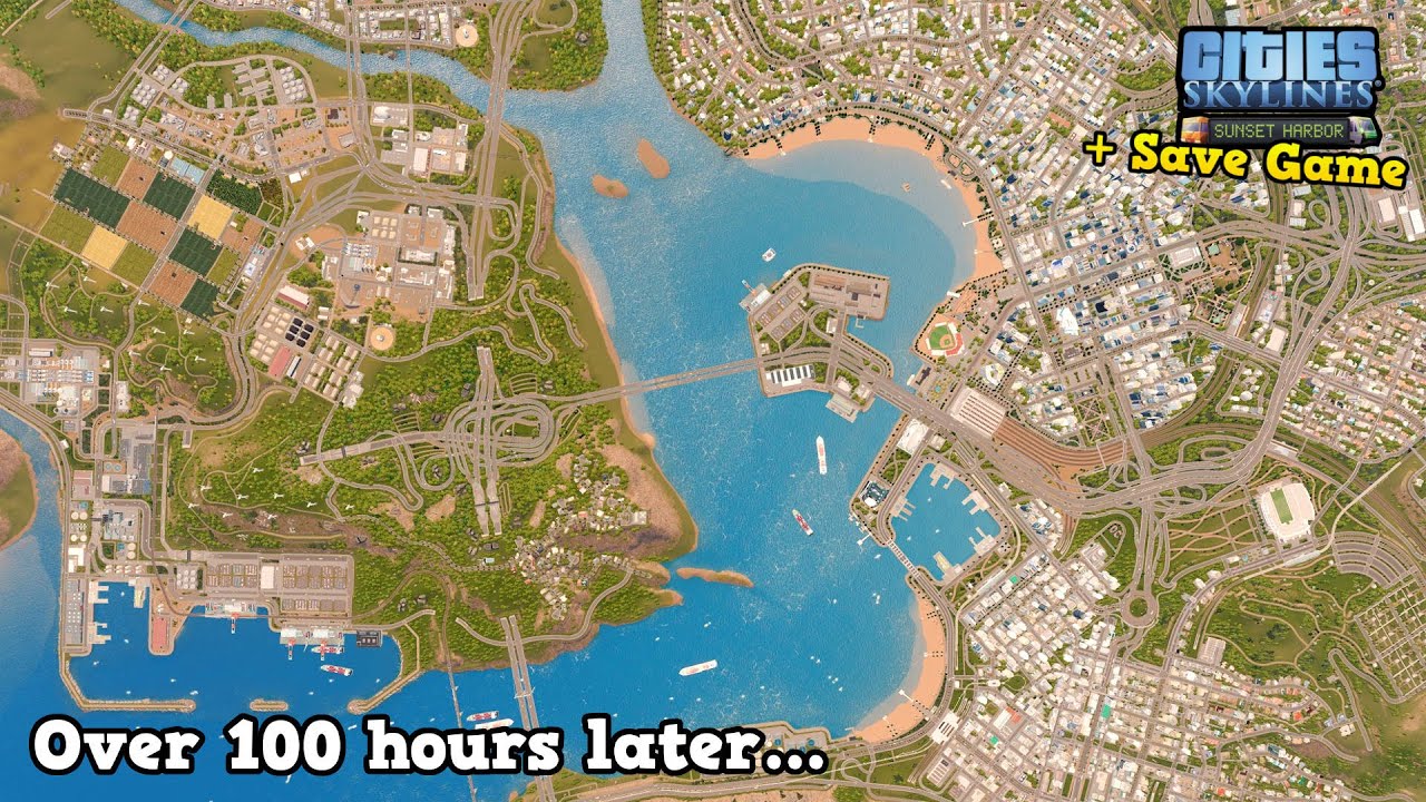 My Dream City after over 100 hours of work! | + SAVE GAME | No Mods | Cities: Skylines | Ep. 30
