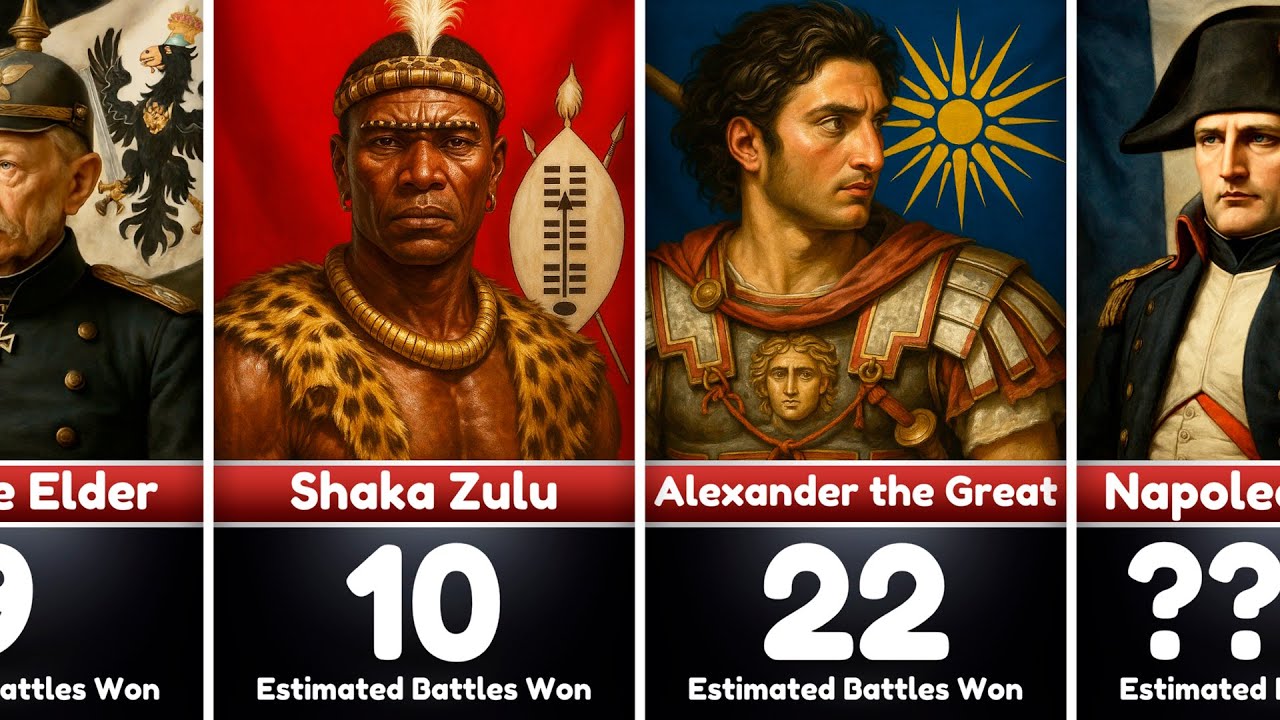 Top 50 Greatest Generals In History: Ranked By Battle Victories