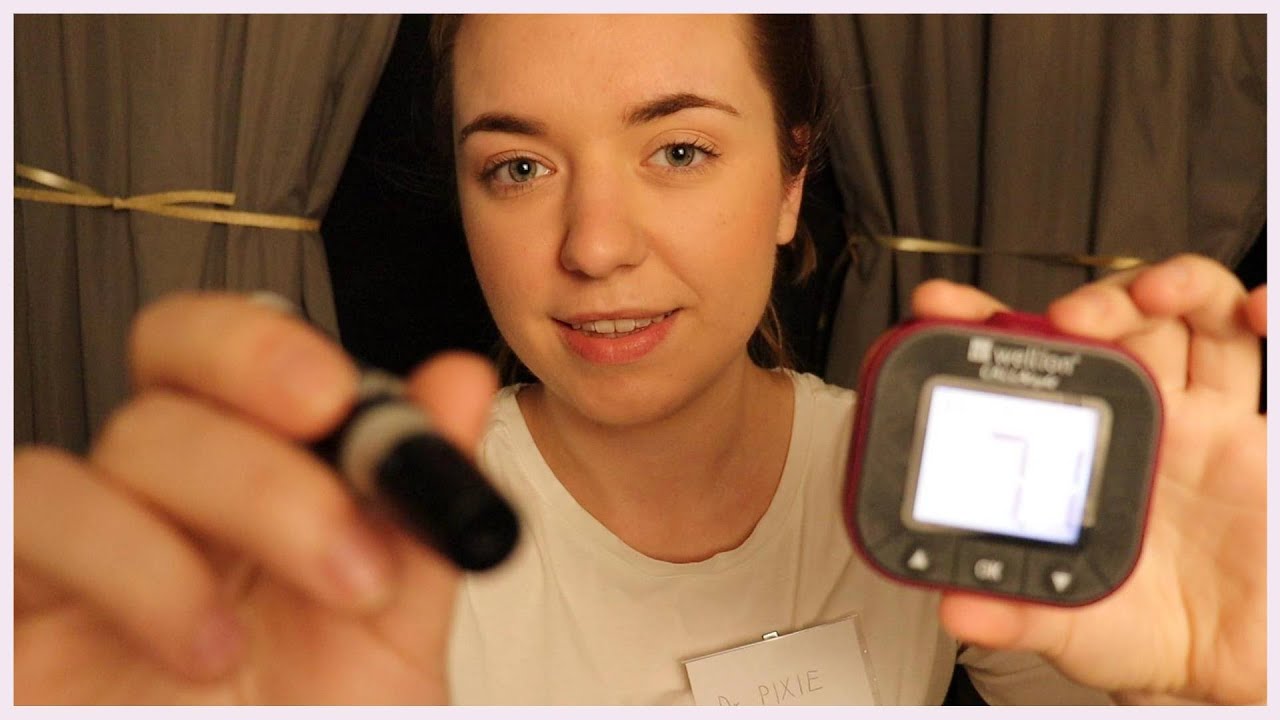 ASMR CZ LÉKÁRNA roleplay, měření tlaku, cukru a cholesterolu v krvi + další!!