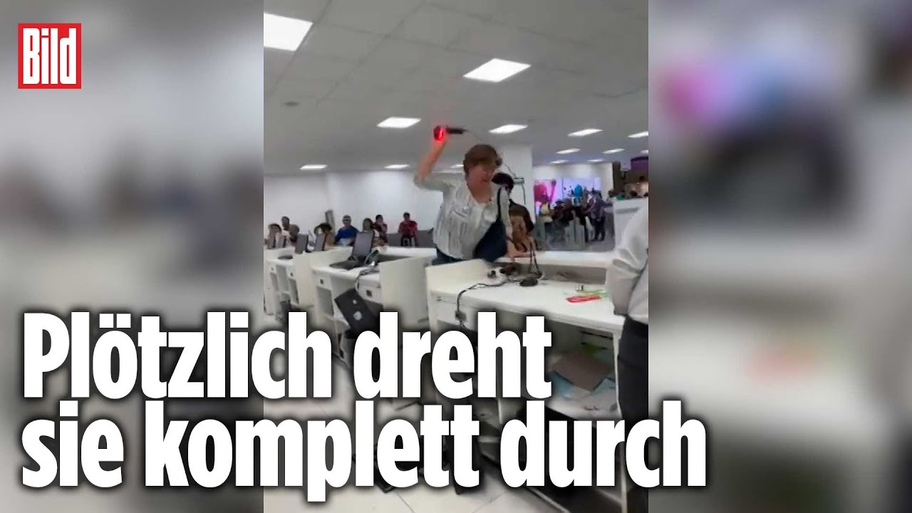 Peinlicher Komplett-Ausraster mitten am Flughafen