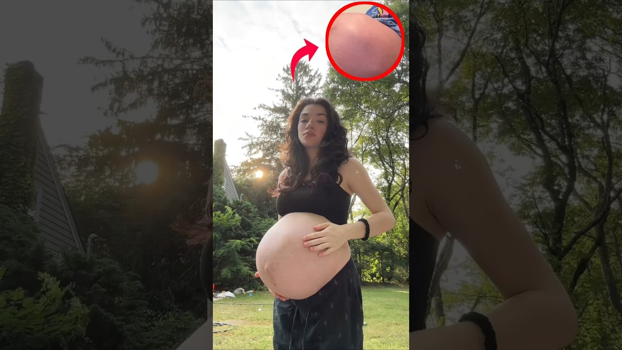 Baby&rsquo;s Wild Moves Inside Mom&rsquo;s Belly Leave Everyone Shocked! 😱👶