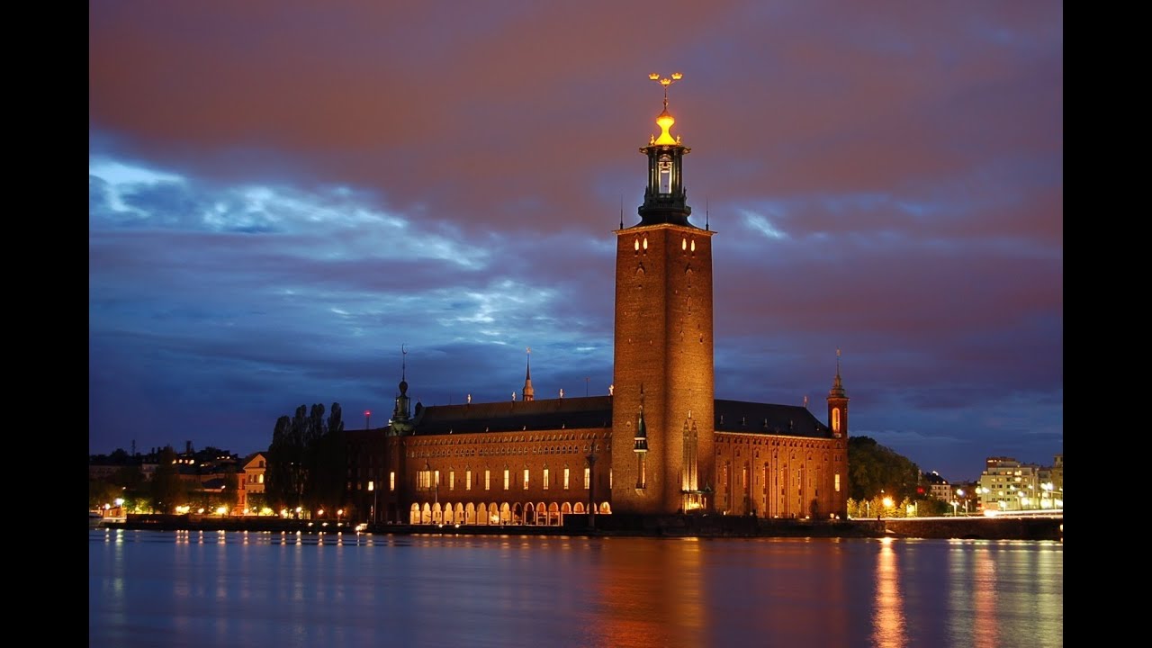 Stockholm city Hall , Sweden (in Ultra 4K)
