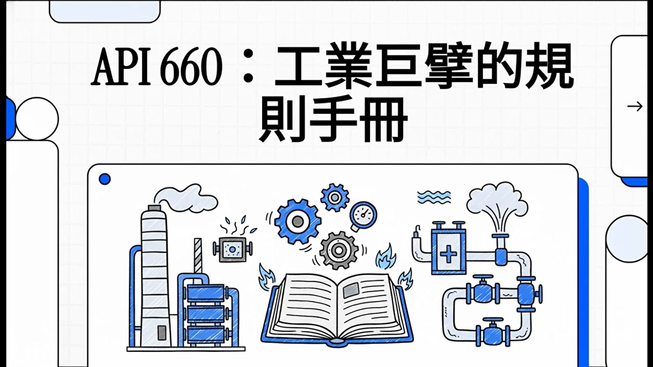 API 660：工業巨擘的規則手冊