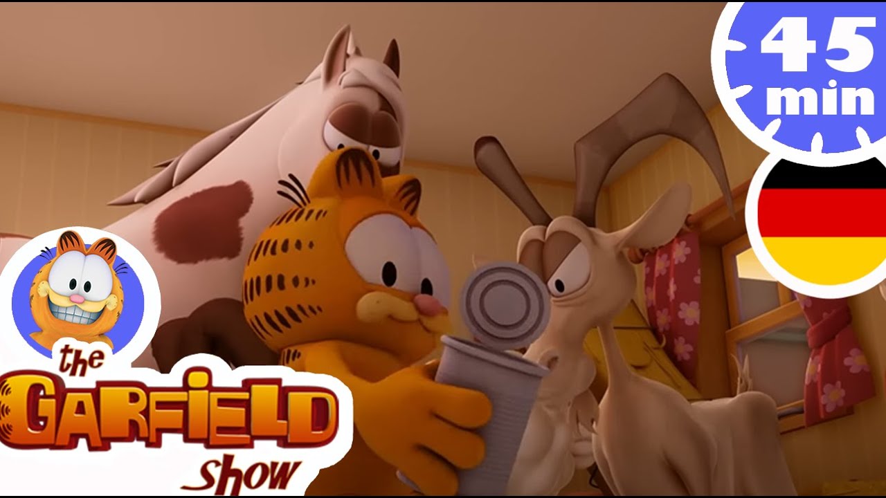 😻 Garfield auf dem Bauernhof 🚜 - Garfield Episoden Compilation