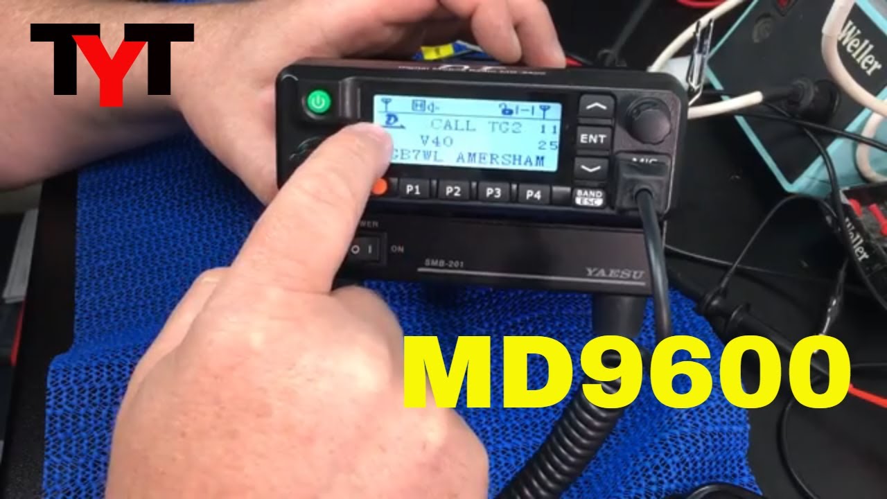 Двухдиапазонный DMR-радиоприемник Tytera MD-9600